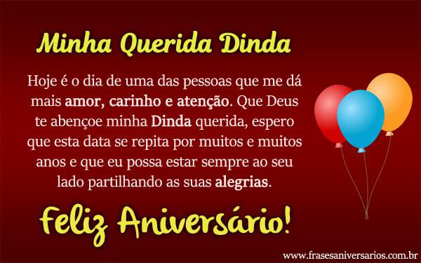 Minha querida dinda