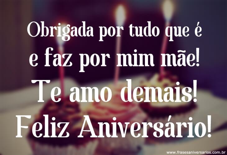 Aniversário de mãe distante