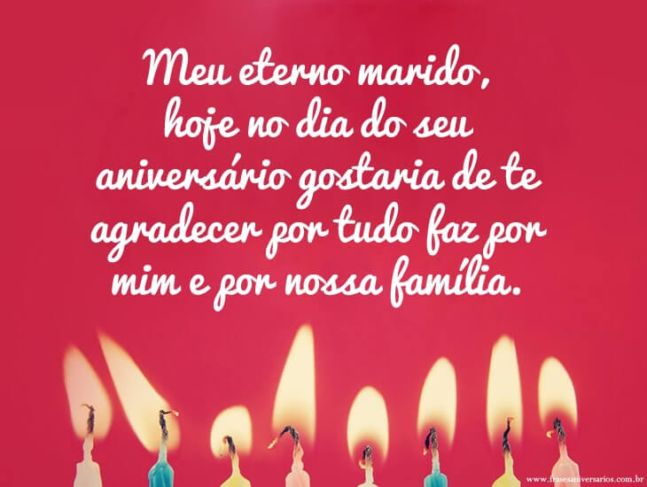 Frases de Aniversário para Marido - Frases de Aniversário