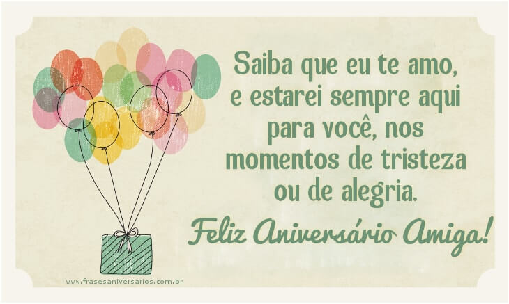 Featured image of post Mensagens De Aniversario Para Amiga Deseje feliz anivers rio com perfeitas amiga de verdade fala sem frescuras e a verdade