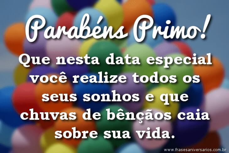 Parabéns Primo