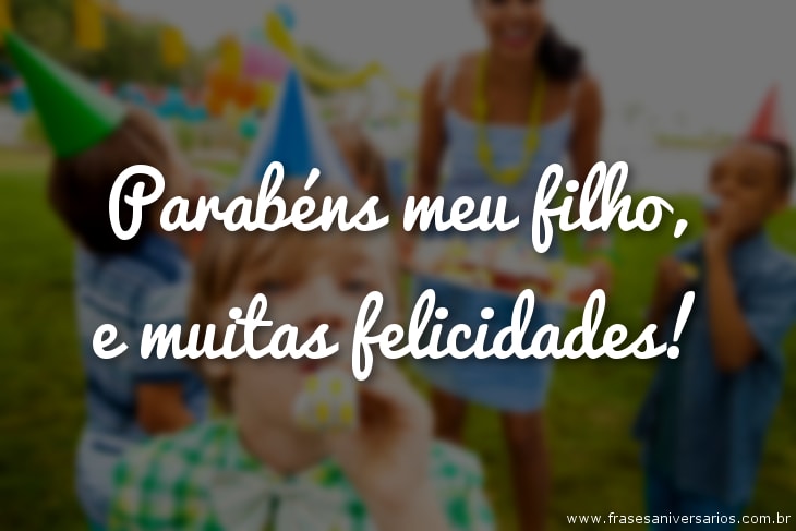 Feliz Aniversário Filho