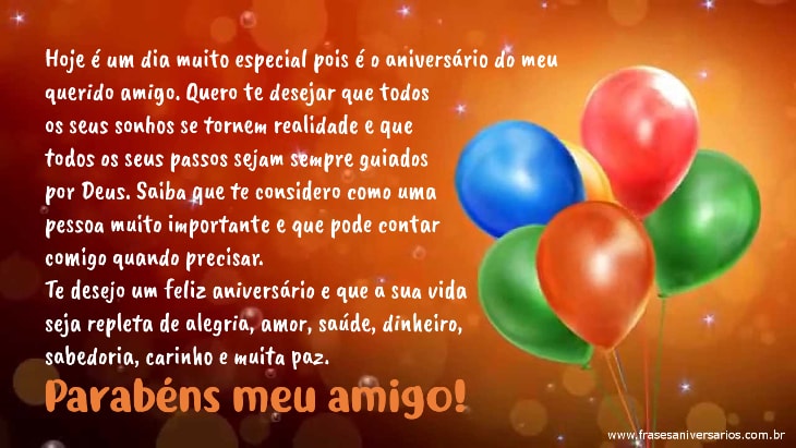 Featured image of post Mensagens Feliz Aniversario Amigo Voc linda por dentro e por fora sincera alegre e bondosa